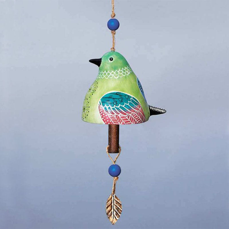 🐦🎶Vindklokke-vedhæng med fuglesang