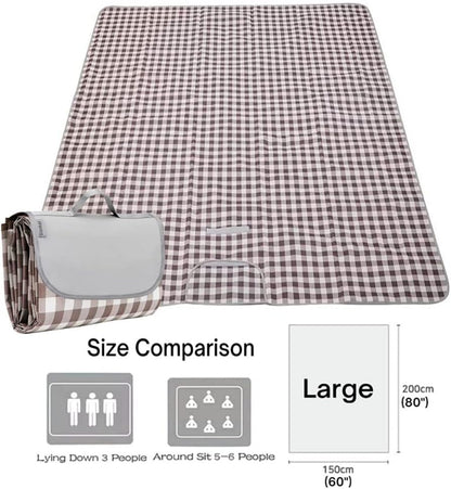Outdoor Escape Blanket - Waterproof & Sandproof Picnic Mat For Beach, Campus & Camping