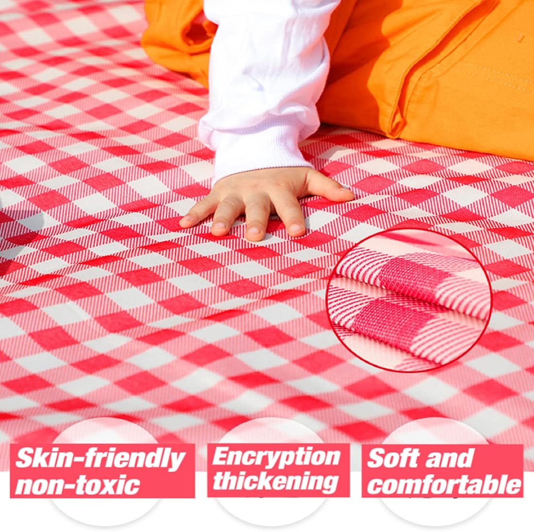 Outdoor Escape Blanket - Waterproof & Sandproof Picnic Mat For Beach, Campus & Camping