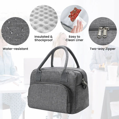 Campus Cooler Tote - Insulated Lunch Bag for School, Work & Outdoor Adventures